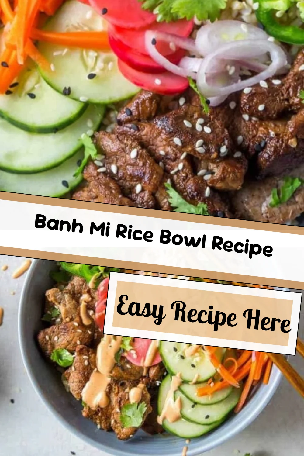 Banh Mi Rice Bowl Recipe