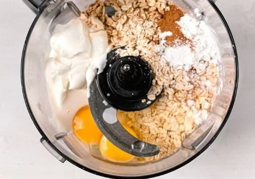 Protein Oatmeal Blender Pancakes