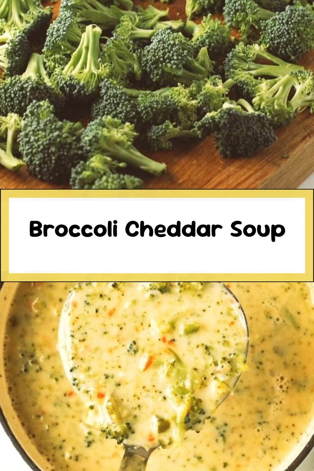 Broccoli Cheddar Soup