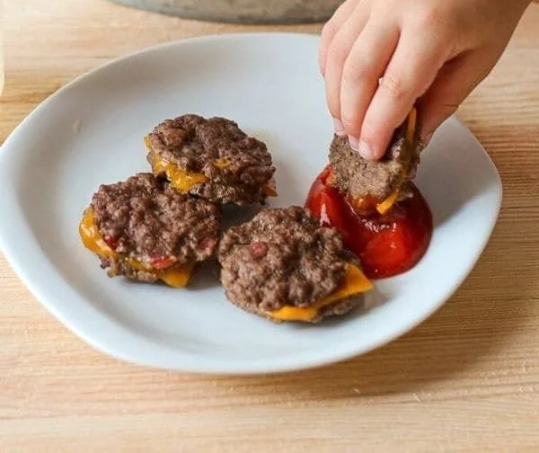 Bacon Cheeseburger Dippers