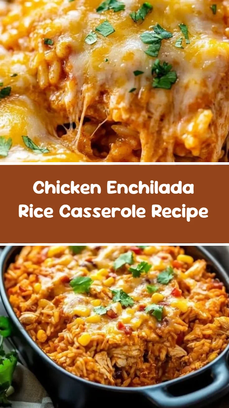 Chicken Enchilada Rice Casserole Recipe