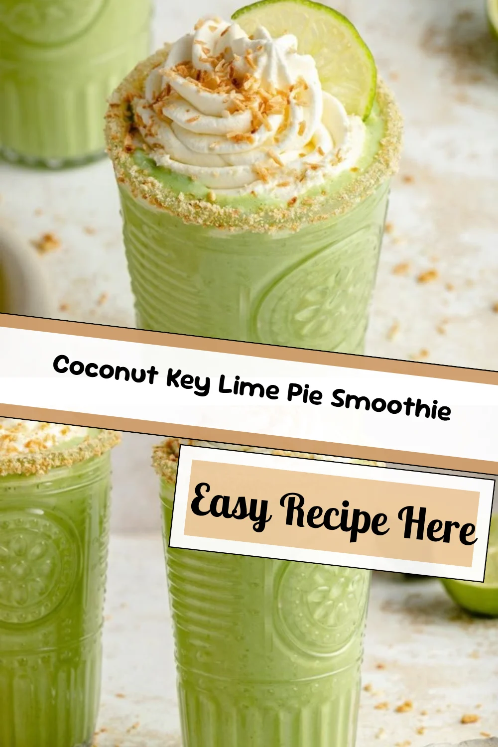 Coconut Key Lime Pie Smoothie