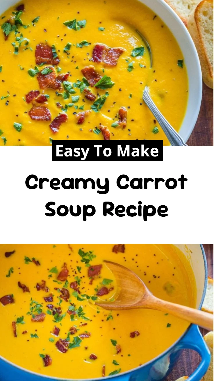 Creamy Carrot Soup Recipe