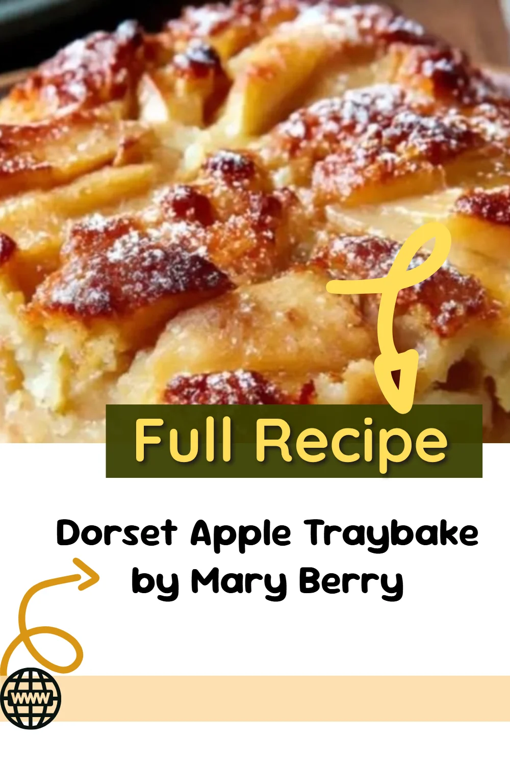 Dorset Apple Traybake by Mary Berry