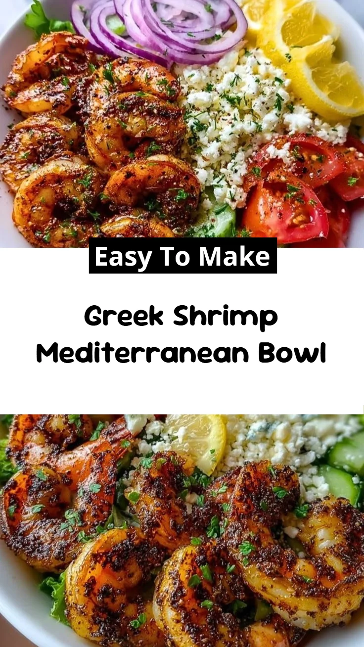 Greek Shrimp Mediterranean Bowl