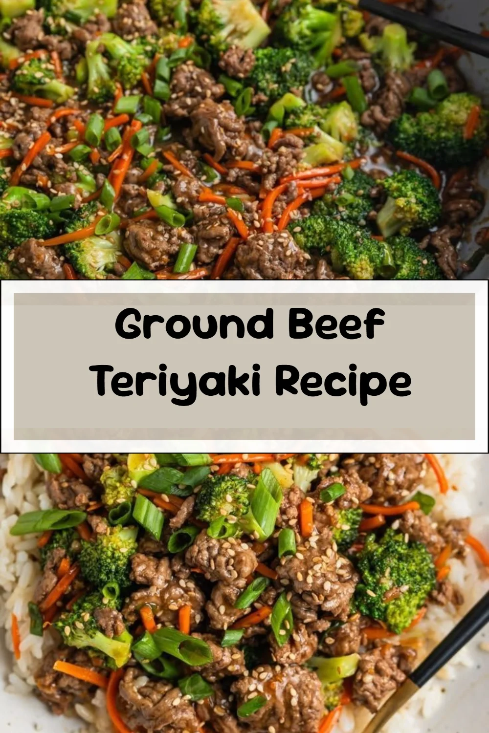 Ground Beef Teriyaki Recipe