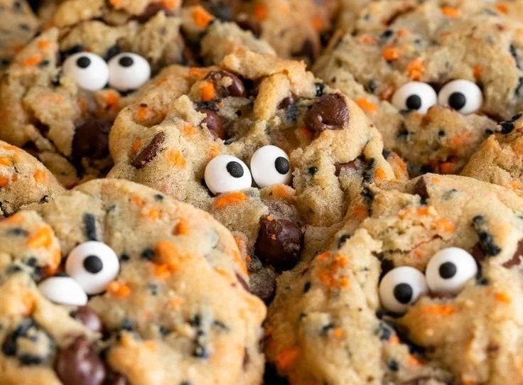 Halloween Chocolate Chip Cookies