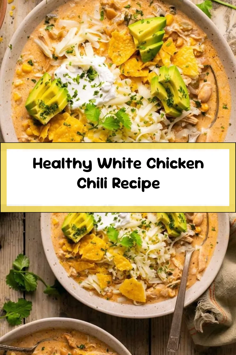 Healthy White Chicken Chili Recipe