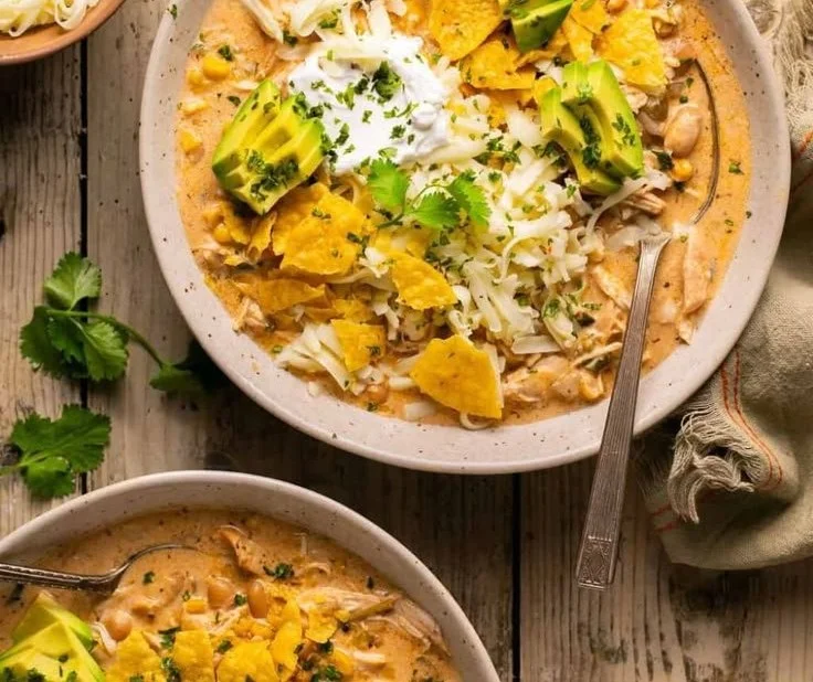 Healthy White Chicken Chili