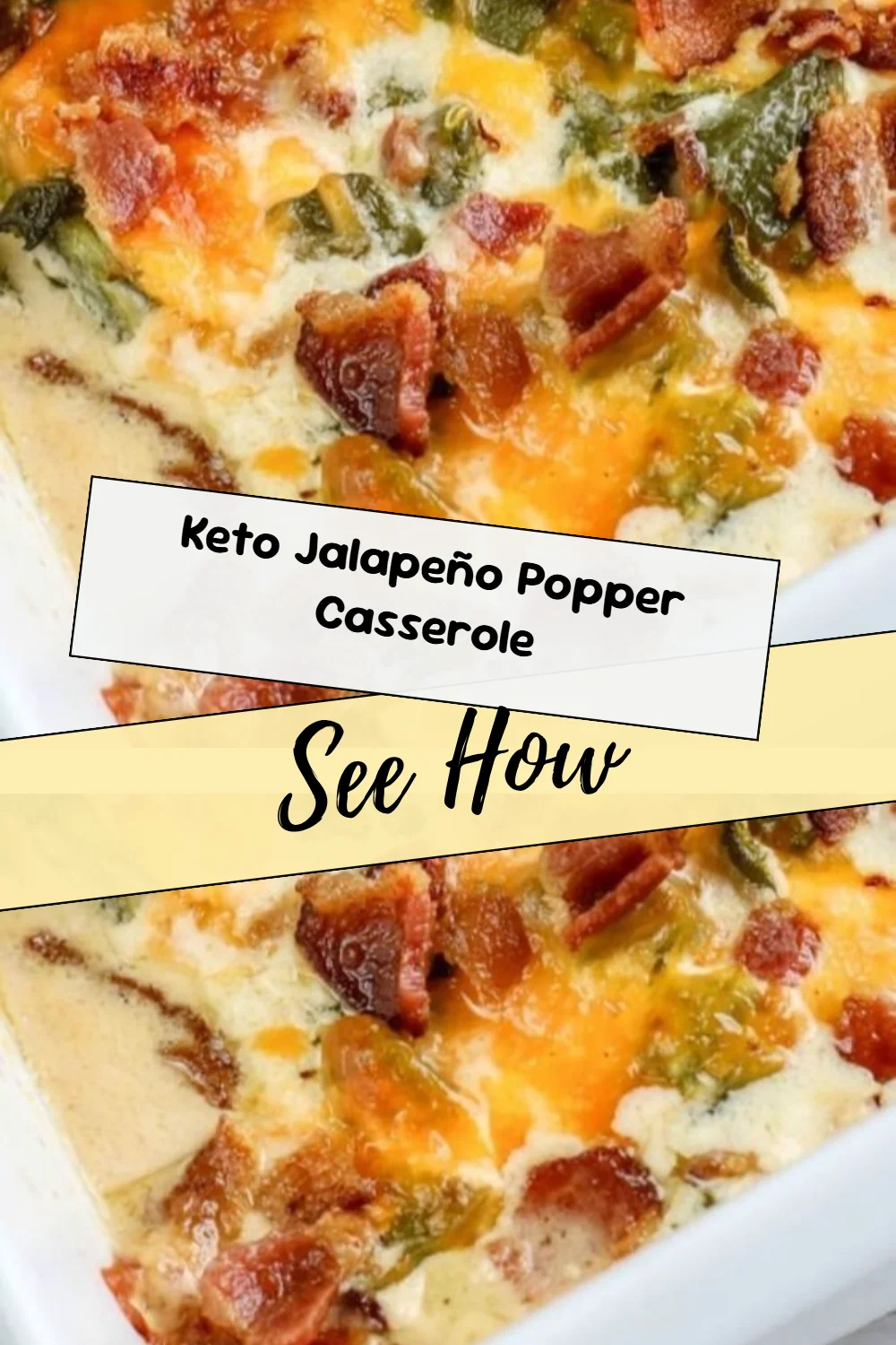 Keto Jalapeño Popper Casserole