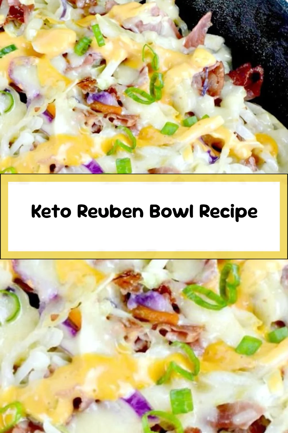 Keto Reuben Bowl Recipe