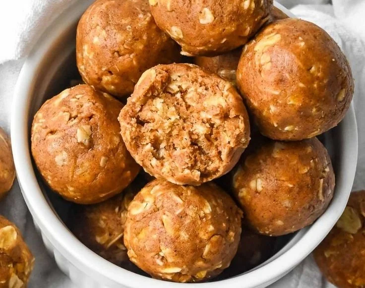 No Bake Pumpkin Protein Balls