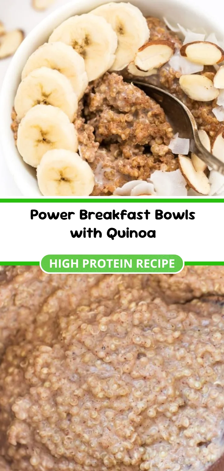 Power Breakfast Bowls with Quinoa