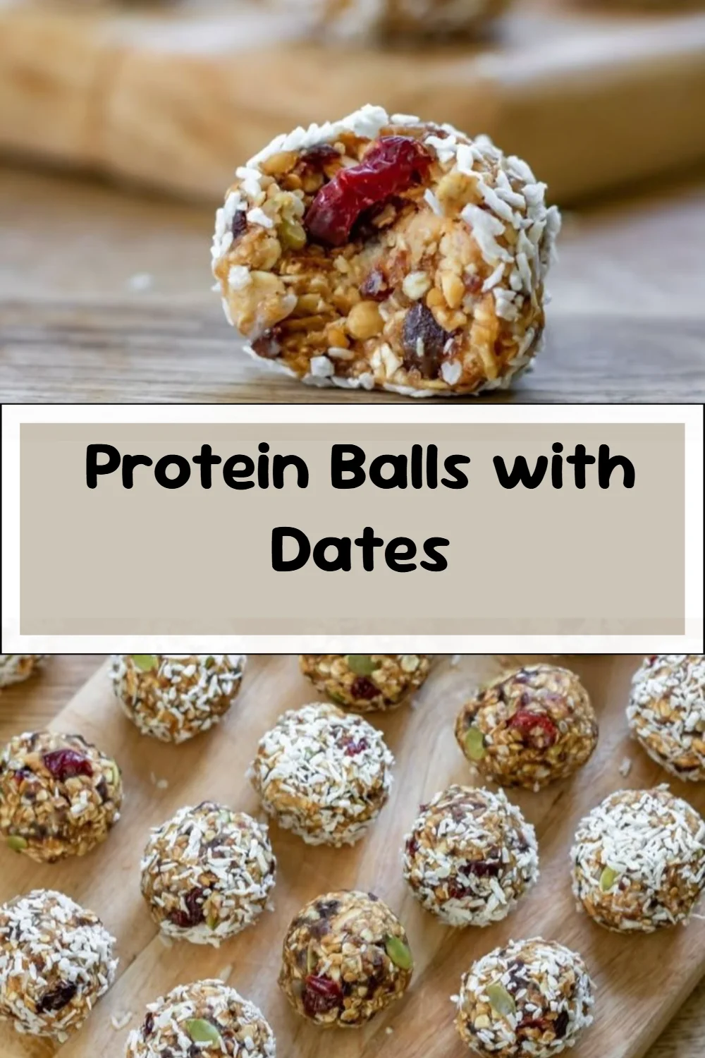 Protein Balls with Dates