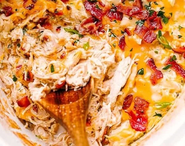 Slow Cooker Crack Chicken