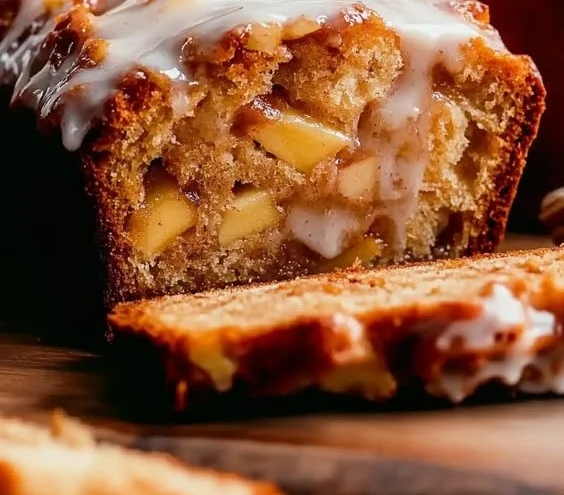 Spiced Apple Fritter Bread For Fall